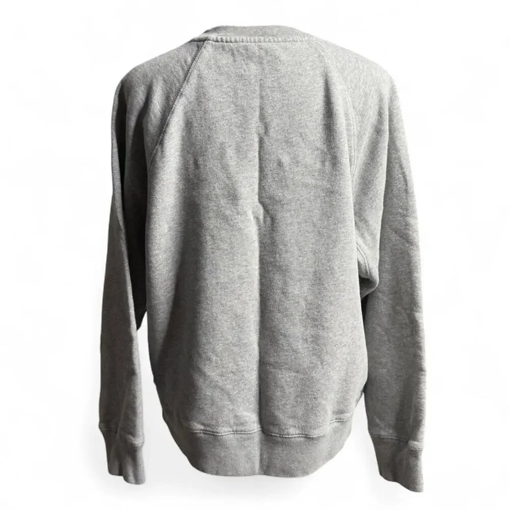 Zadig & Voltaire Love Amour Gray Sweatshirt - Small - 100% Cotton - Picture 3 of 9